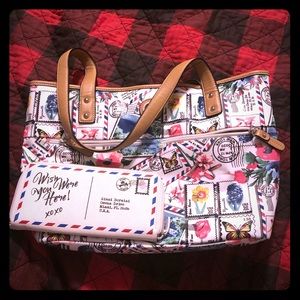 Giani Bernini tote purse and matching wallet